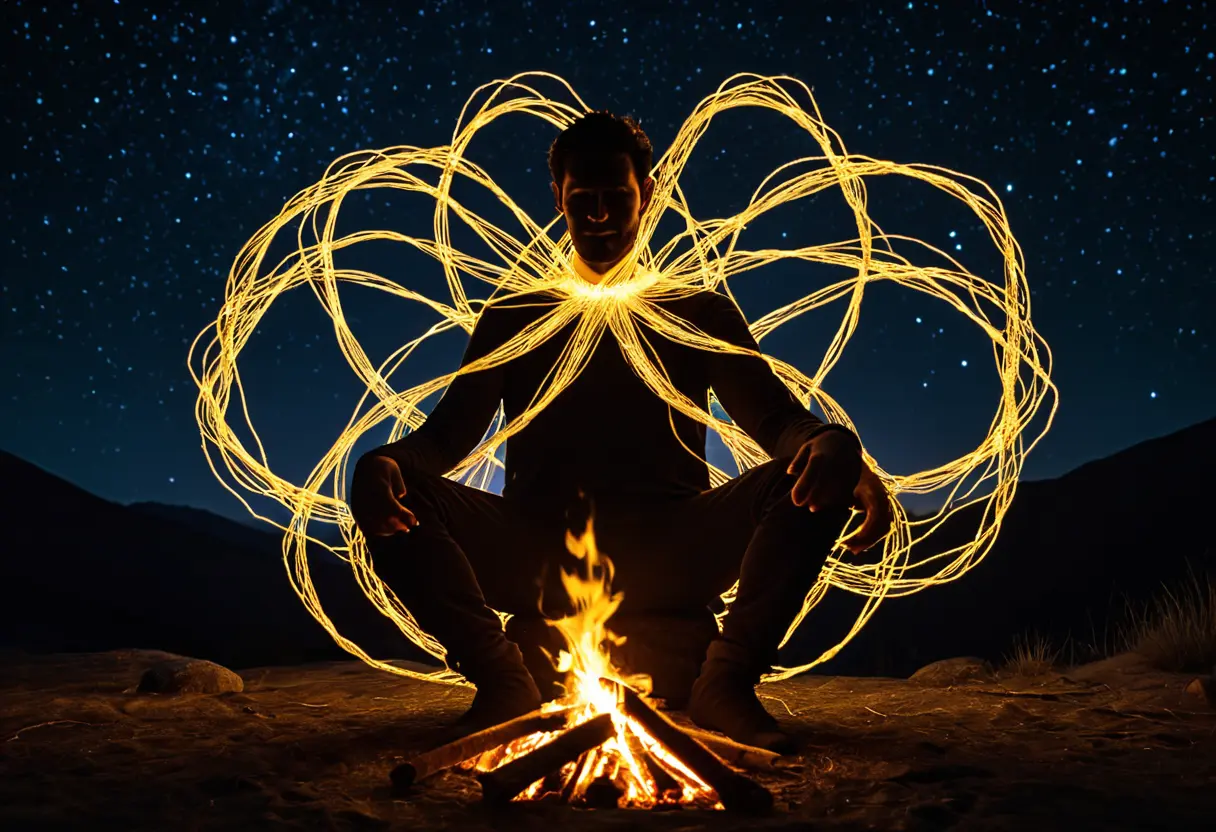 Weaving the web of tales.