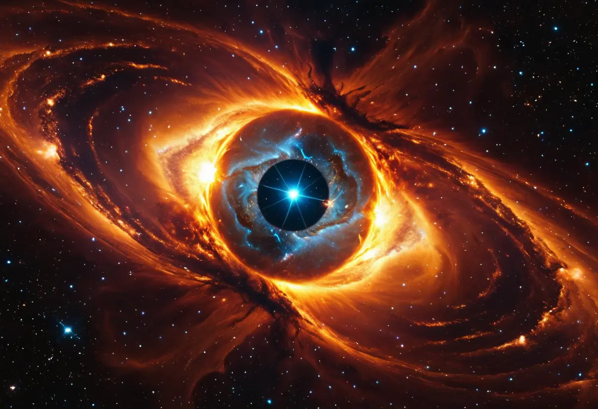 A swirling nebula that looks like a giant, lidless eye.