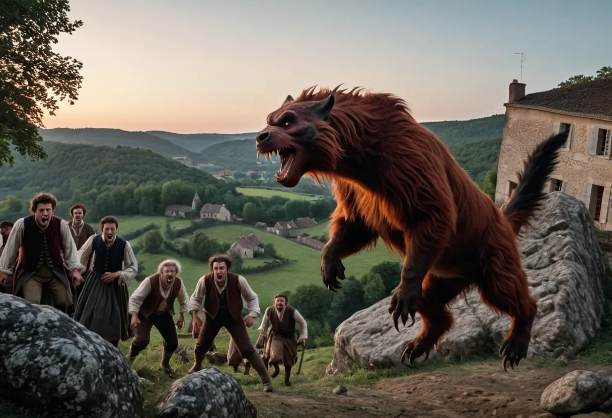 18世紀のフランスの農村に出現した巨大な獣。