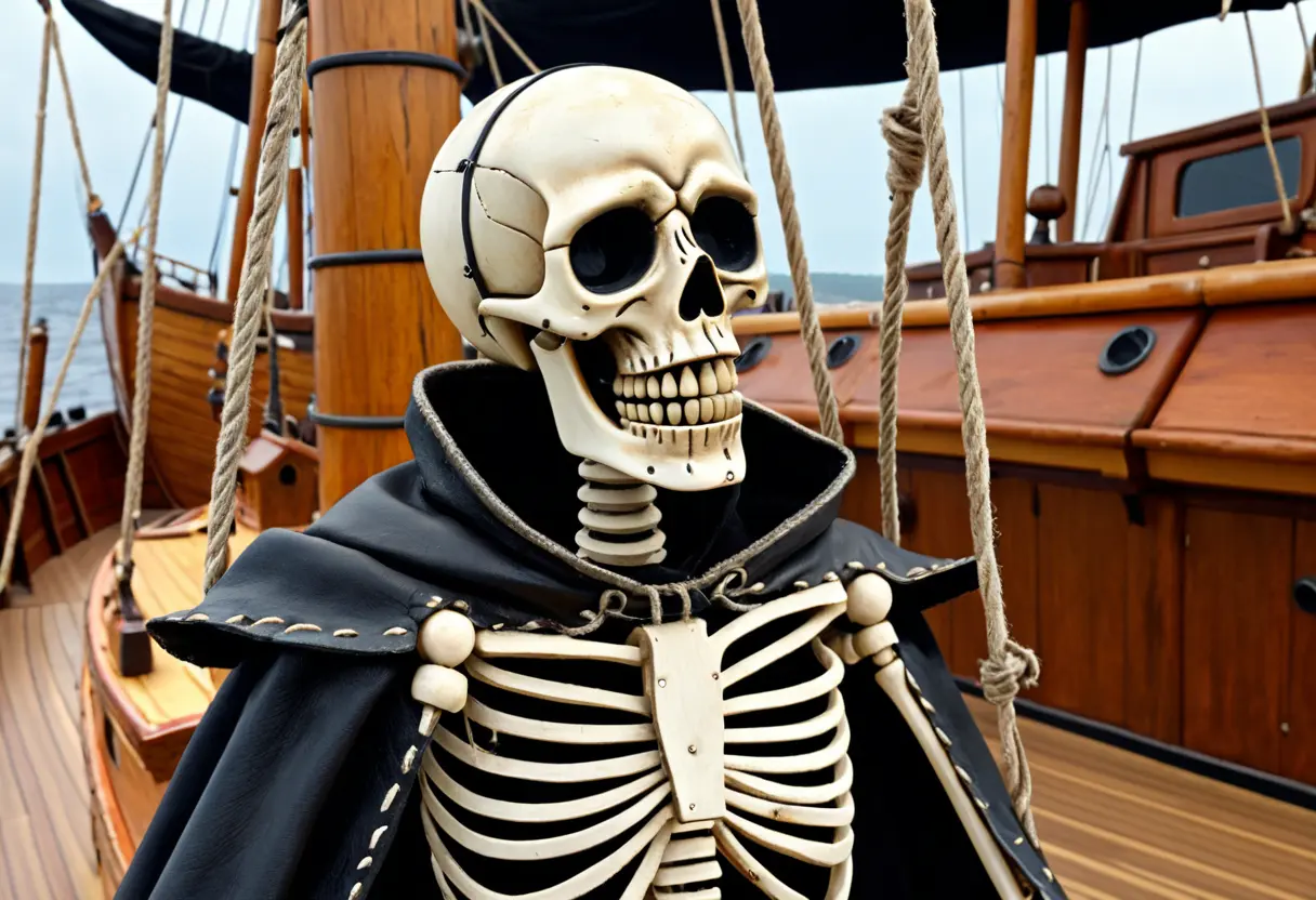 The Skin-Taker puppet.