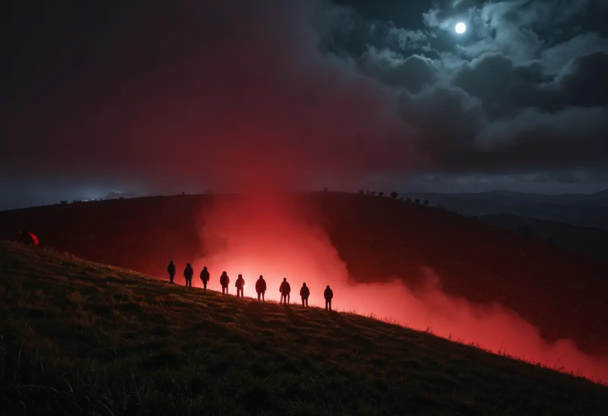 The light in the woods.