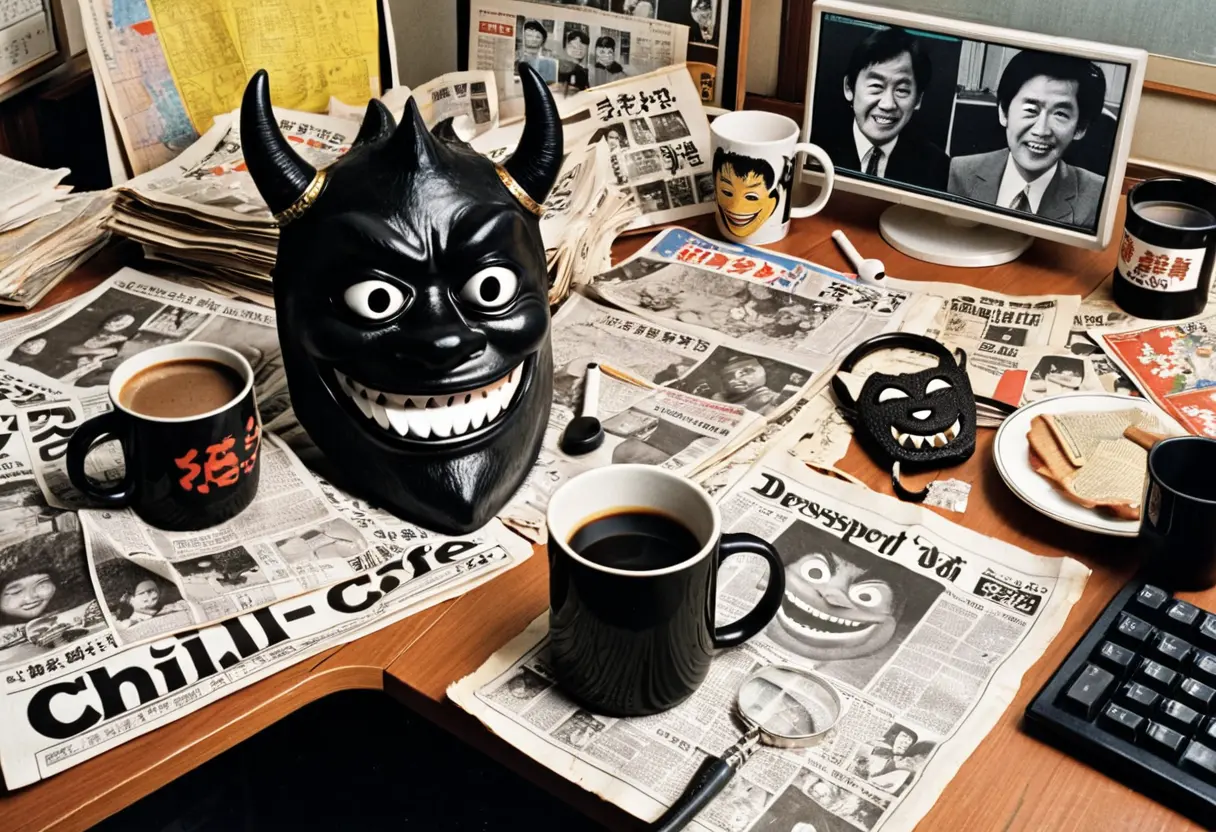 Taunting letters to the police in the 1980s media.