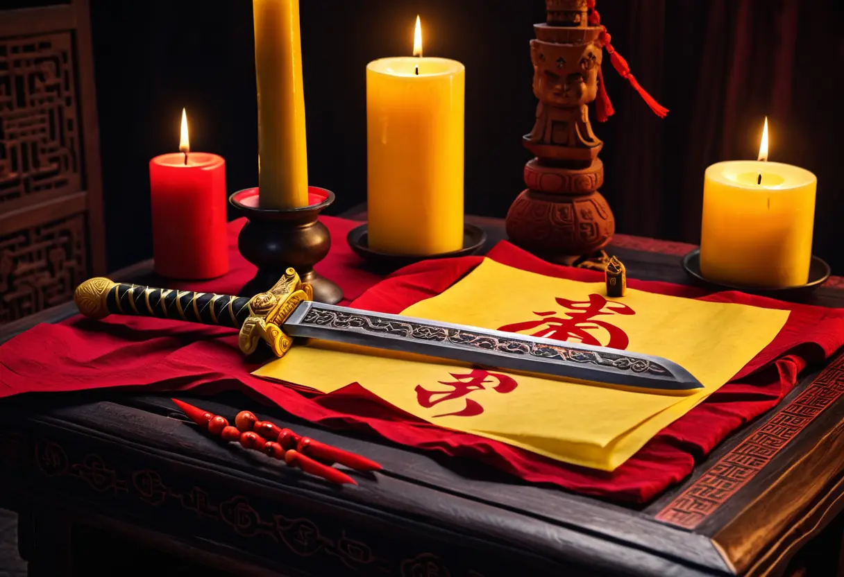 The Taoist sword.
