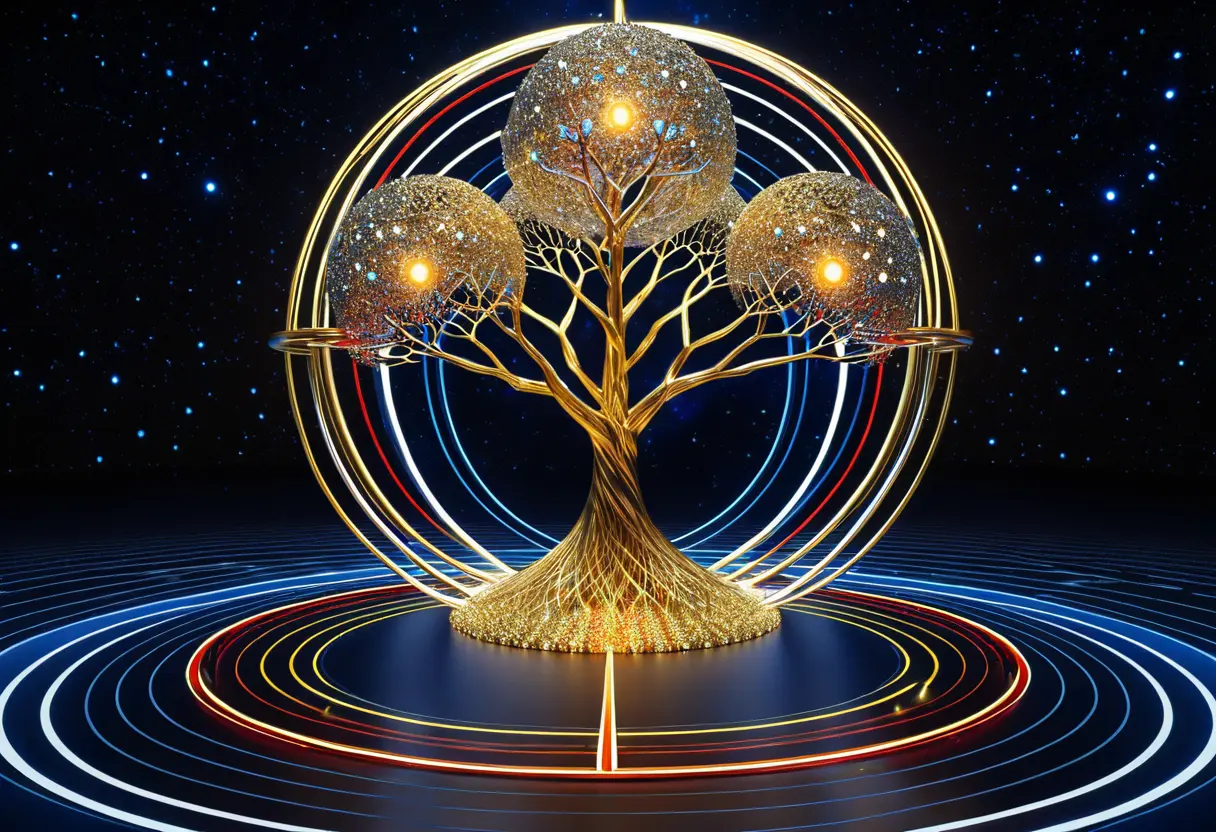 The Tree of Life in space.
