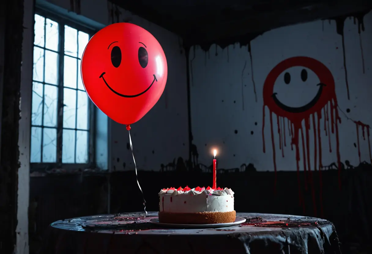 A creepy balloon in Level Fun.