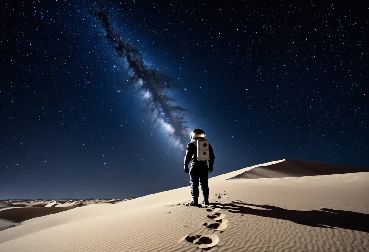 The solitary witness.