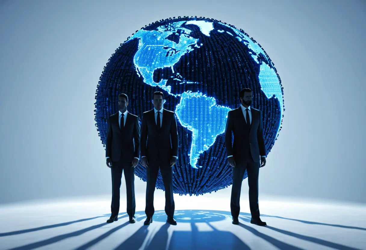 Global network chains.