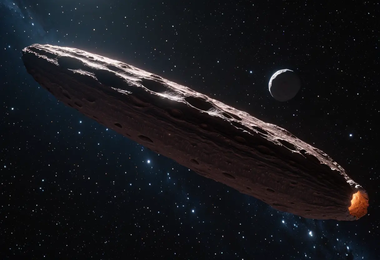 The visitor in the dark.