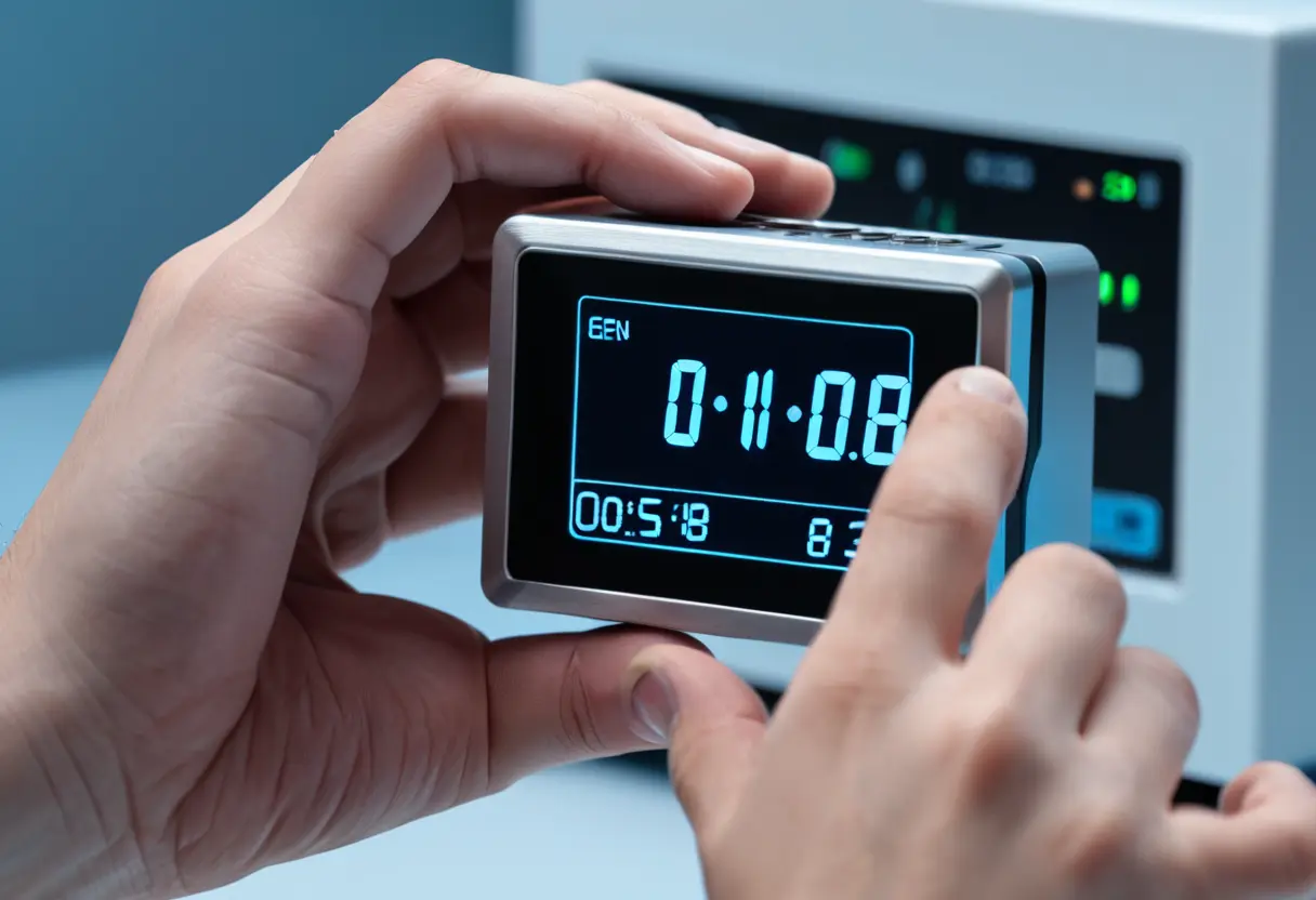 A high-tech Random Number Generator device.