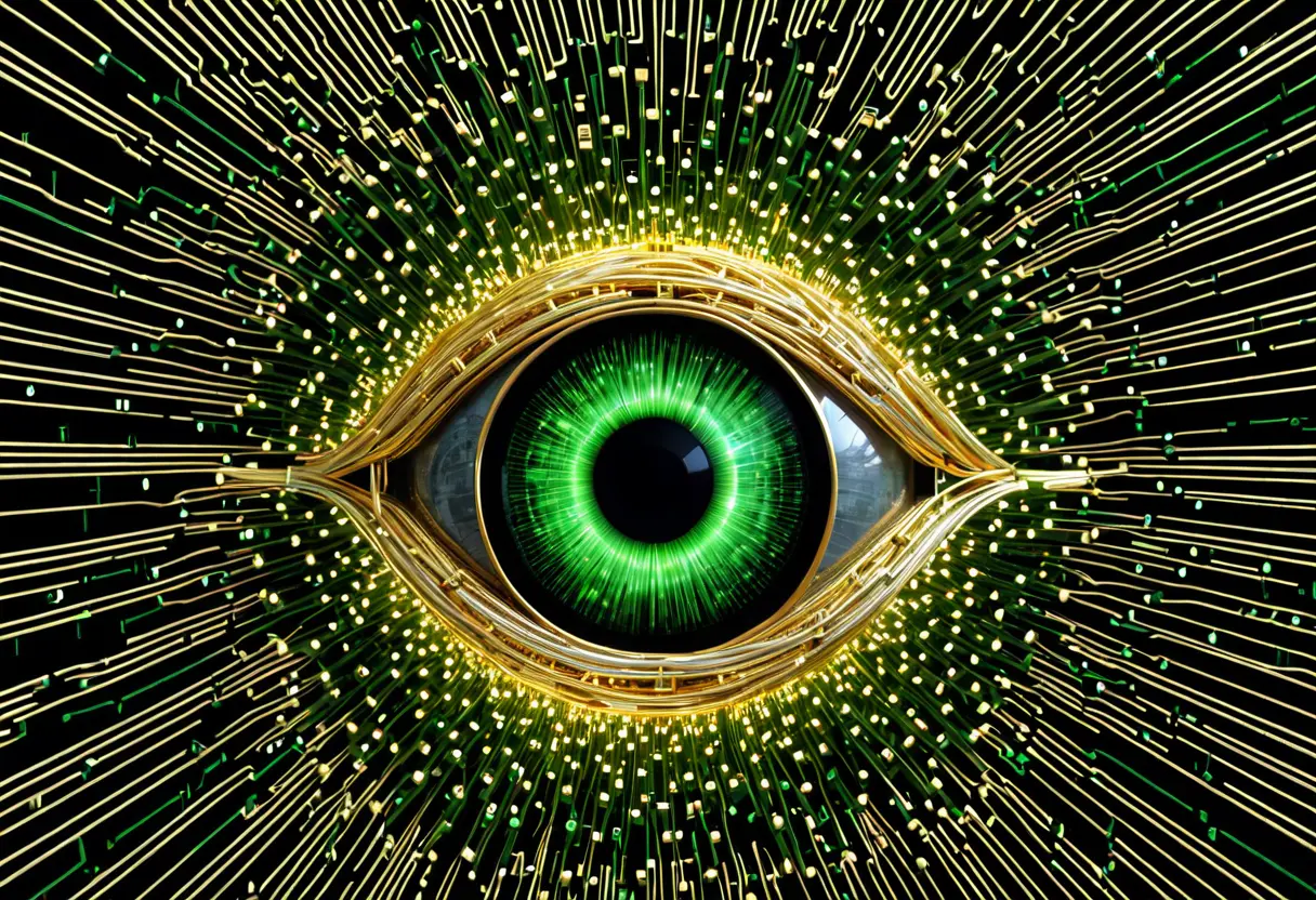 The AI eye scanning data.