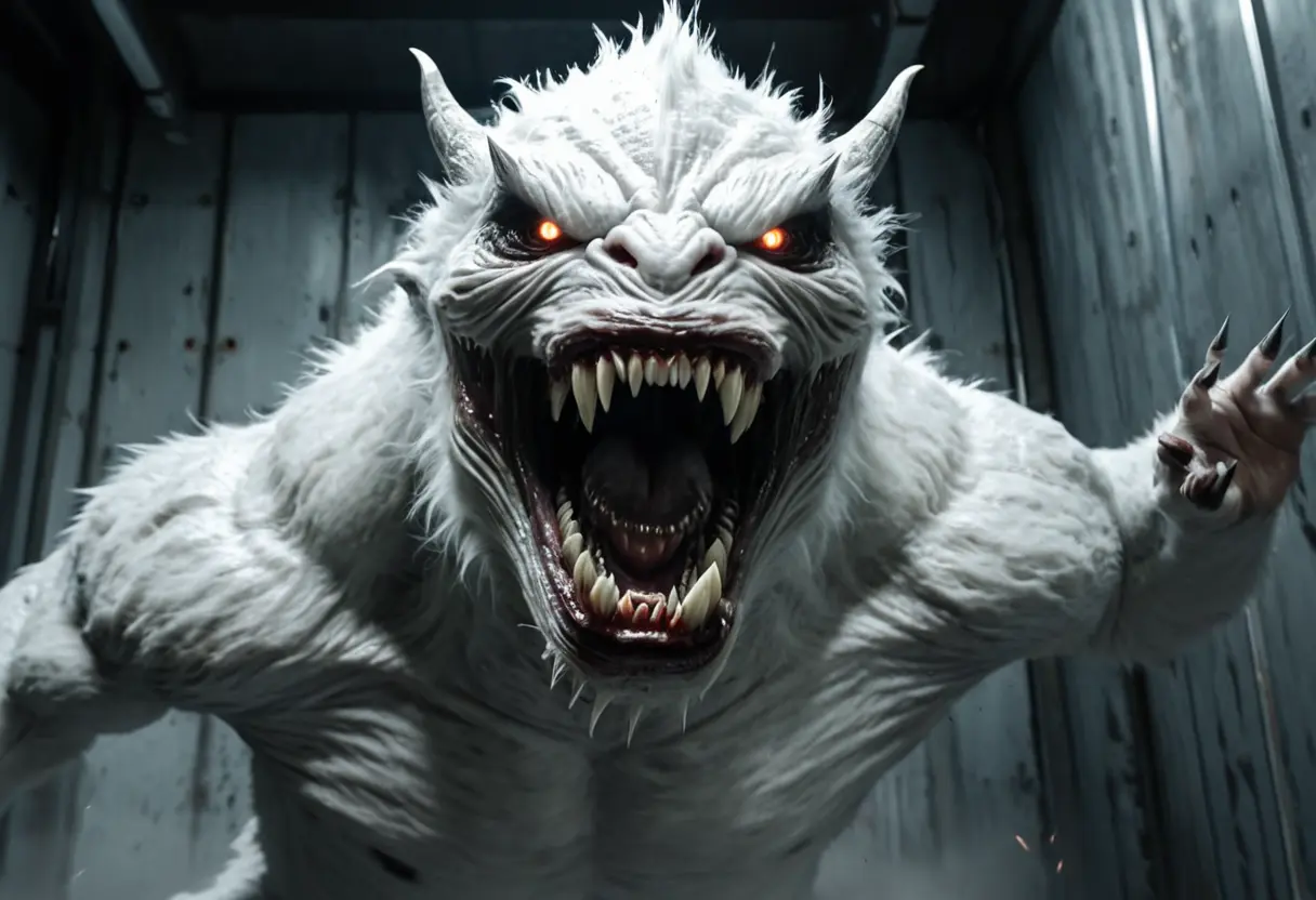 SCP-096 in a rage state.