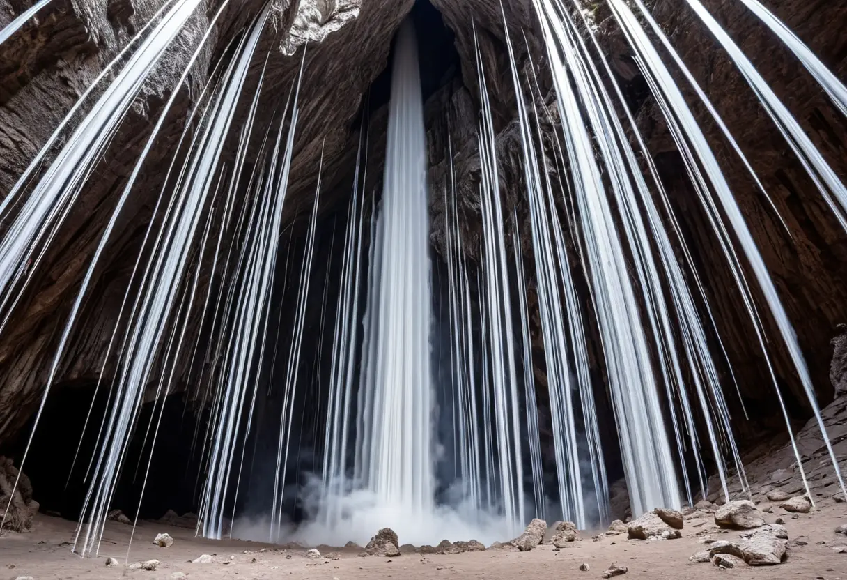 The swarm in the abyss.