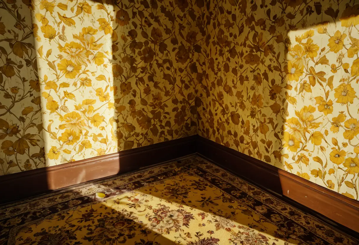 Detail of Level 0 wallpaper.