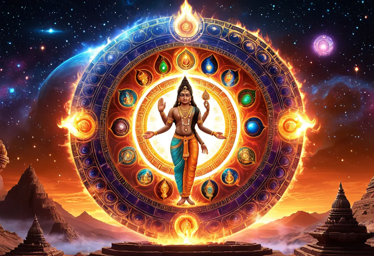 The cyclical nature of the Trimurti.