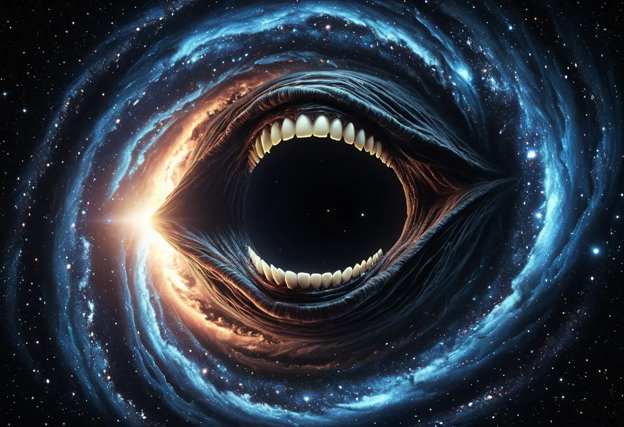 The cosmic presence of Zalgo.