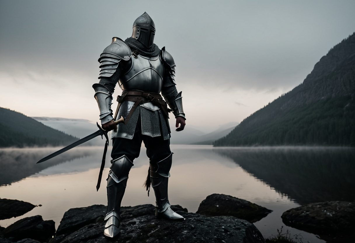 湖へと還される聖剣