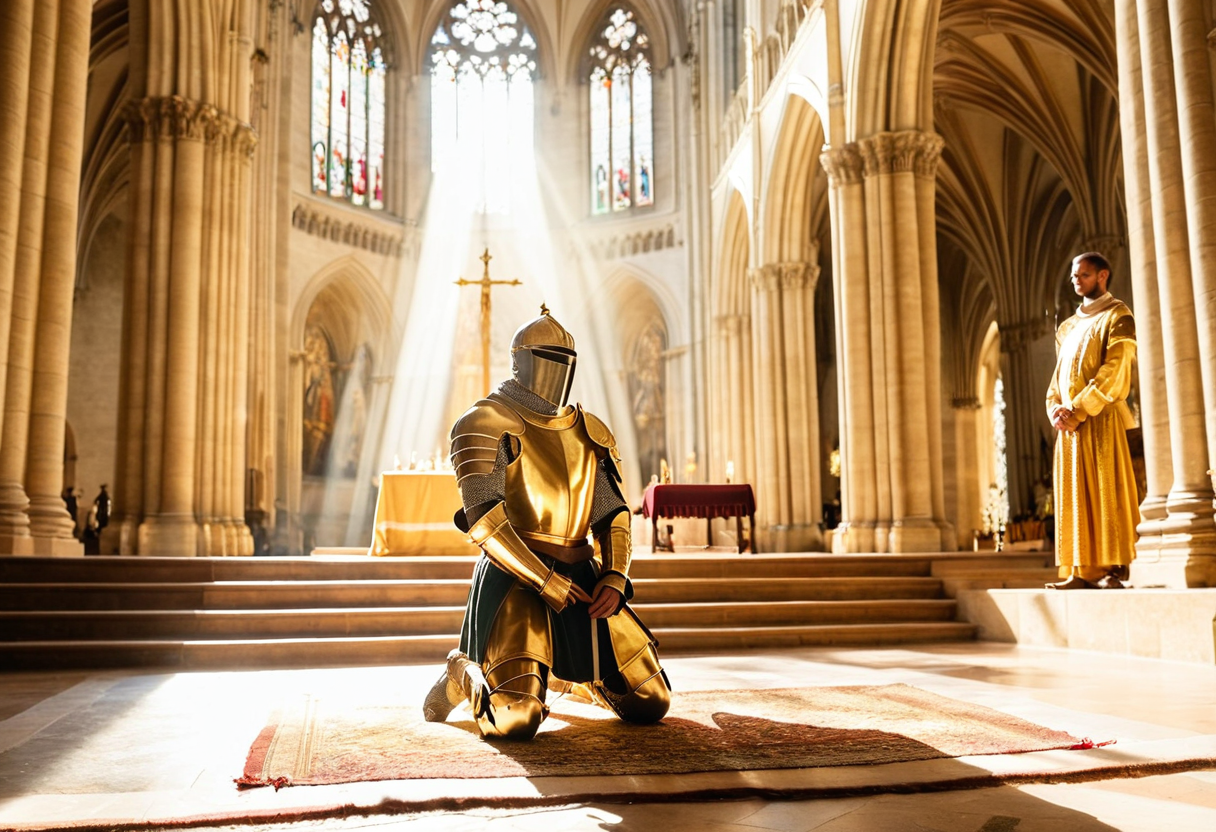 聖剣の奉納儀式