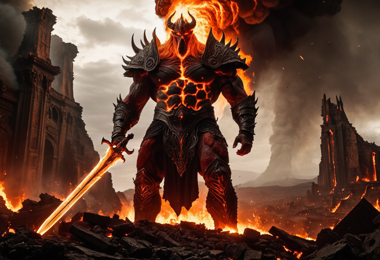 世界を焼き尽くすスルトの剣